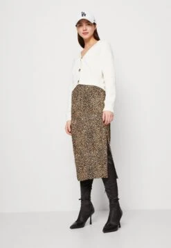 Even&Odd Pencil Skirt - Black/Brown -Chic Mode Shop 00fd70cc276346948e8ef4767cc4633b