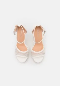 Even&Odd High Heeled Sandals - White -Chic Mode Shop 02672a22ecbc41af95cd59928288bca6