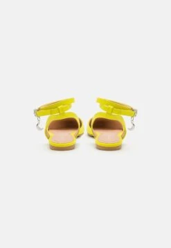 Even&Odd Slingback Ballet Pumps - Yellow -Chic Mode Shop 02c6095e049f4d58ad5a18154cad3ea4