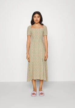 Even&Odd Day Dress - Green/Pink