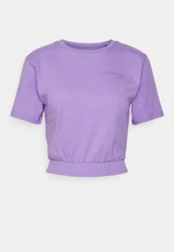 Basic T-Shirt - Lilac -Chic Mode Shop 0555077c32634d0a8ad8318d7fa686d7