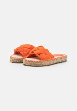 Even&Odd Mules - Orange -Chic Mode Shop 0bb58e5707a74ca293aed0c8076db724