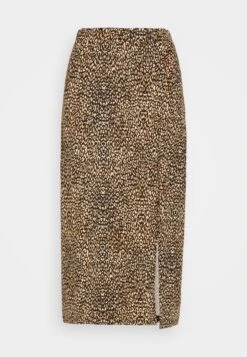 Even&Odd Pencil Skirt - Black/Brown -Chic Mode Shop 0e02320c55474457a74d261f438b4246