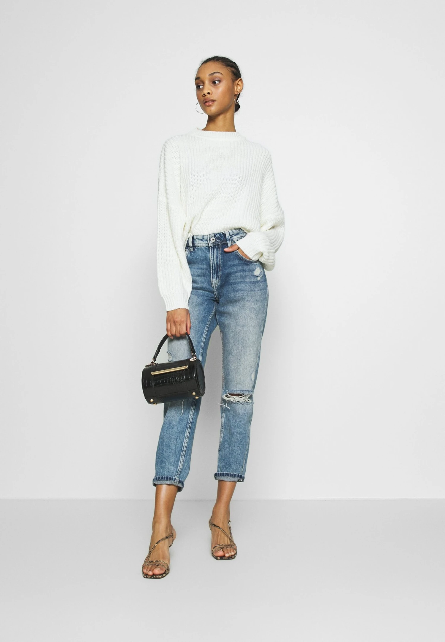 Even&Odd Jumper - White 2 Even&Odd Jumper - White - Image 2