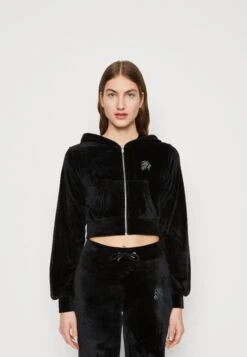 Even&Odd Zip-Up Sweatshirt - Black