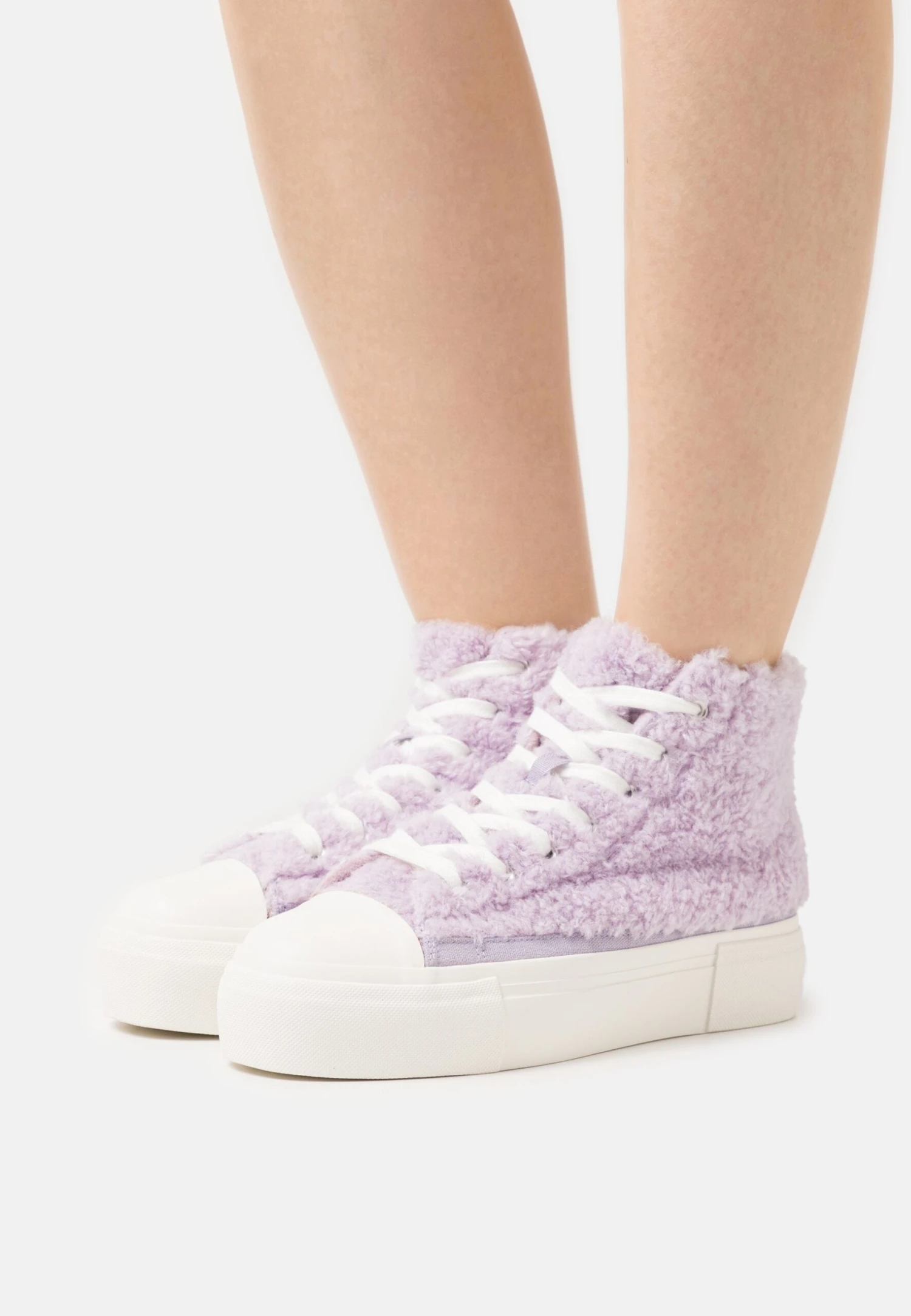 Even&Odd High-Top Trainers - Lilac 1 Even&Odd High-Top Trainers - Lilac