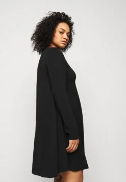 Day Dress - Black -Chic Mode Shop 2124e0ee855b4abb9396f9f8802bdf67