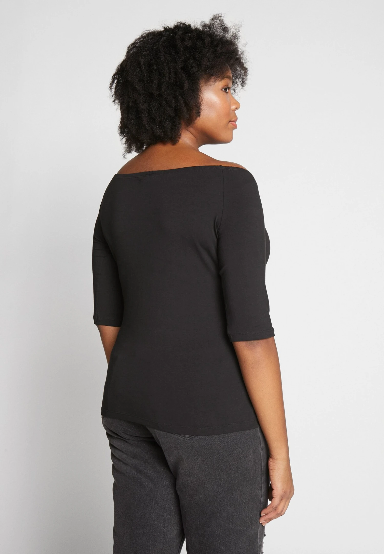 2 Pack - Basic T-Shirt - White/Black 3 2 Pack - Basic T-Shirt - White/Black - Image 3