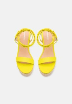 Even&Odd High Heeled Sandals - Yellow -Chic Mode Shop 2c31db3723b3477b86a4934b5044d7dc
