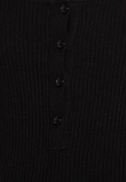 Nursing Button Placket - Jumper - Black 5 Nursing Button Placket - Jumper - Black -Chic Mode Shop 2e097f11c70944a8870f983f0a415097
