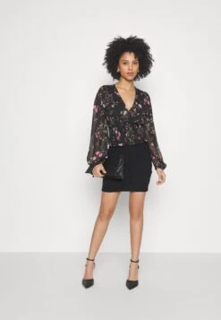 2 Pack - Pencil Skirt - Black/Khaki