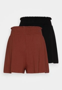 Even&Odd 2 Pack - Shorts - Black/Brown -Chic Mode Shop 36ecef89b65e4973b9aa338349f82d60