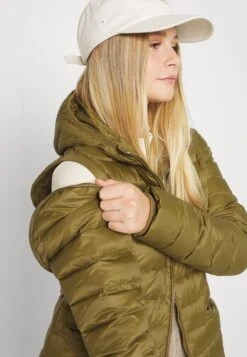 Even&Odd Down Jacket - Khaki -Chic Mode Shop 3b01b695b79549e6b0a2f30a2de2a5ad