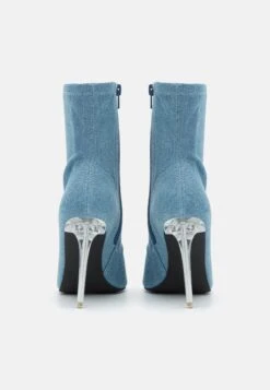 Even&Odd Classic Ankle Boots - Blue Denim -Chic Mode Shop 3df16b8f06ee4bbd93c410e216672081