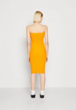 Even&Odd Shift Dress - Orange -Chic Mode Shop 3ea2cea0fb314868891e5653a9dbd235