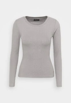 Even&Odd Long Sleeved Top - Grey -Chic Mode Shop 3eb4ac6010cb4e99941534358b6d0f73