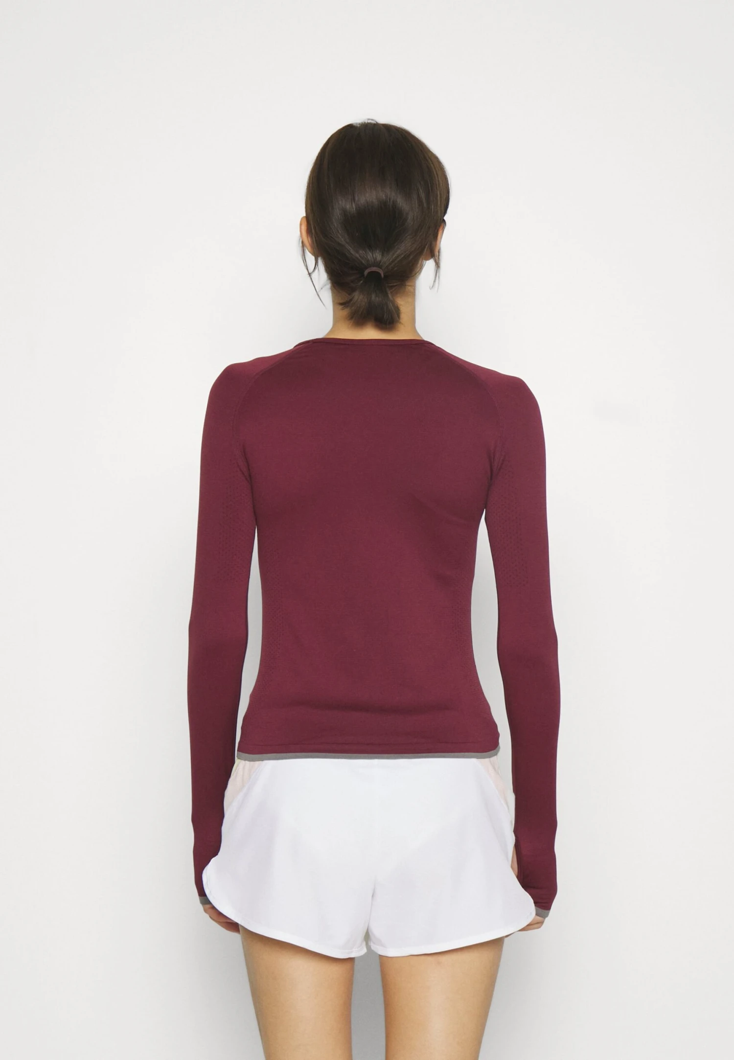 Long Sleeved Top - Bordeaux 3 Long Sleeved Top - Bordeaux - Image 3