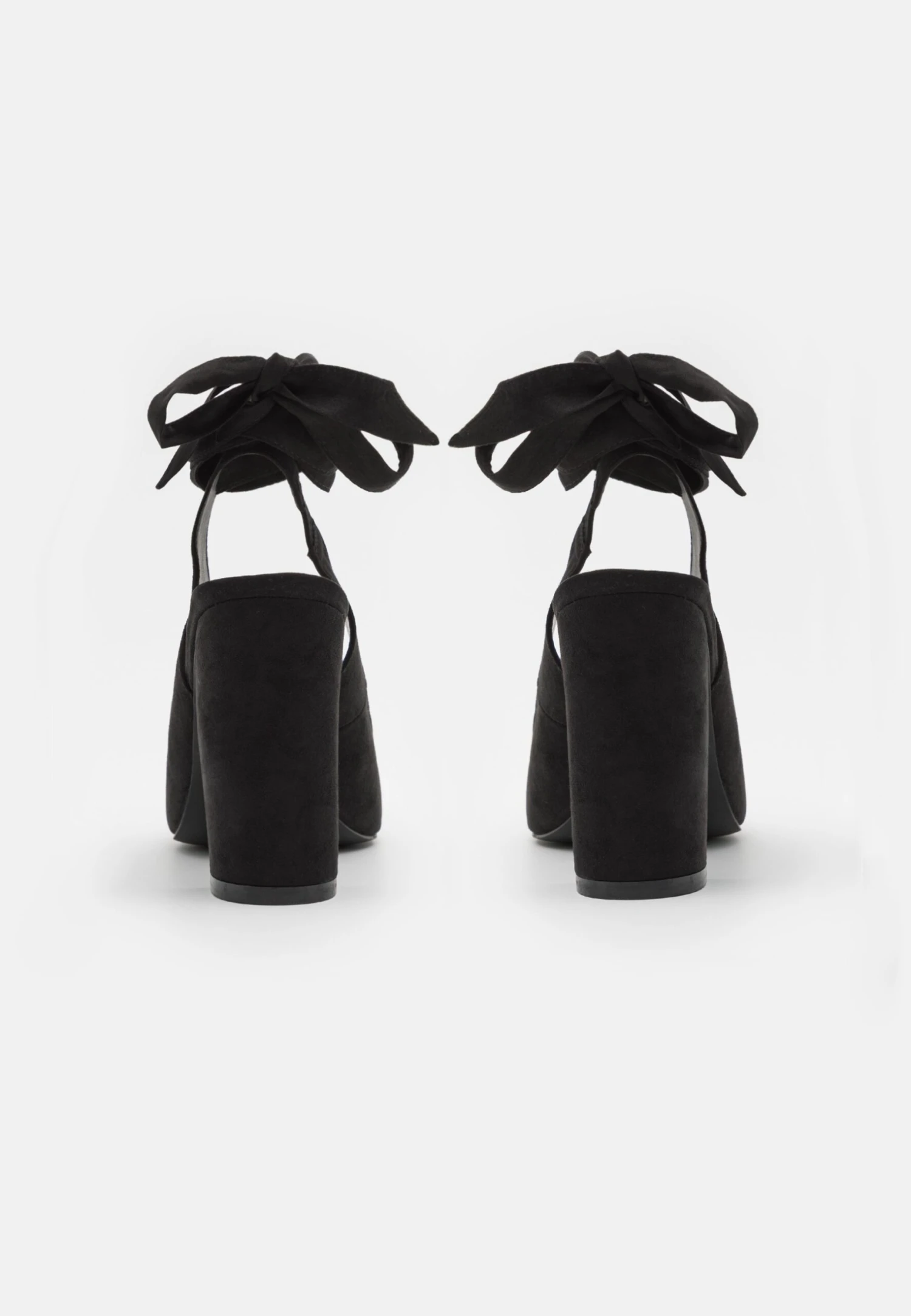 Even&Odd Lace-Up Heels - Black 4 Even&Odd Lace-Up Heels - Black - Image 4