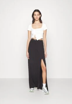 Even&Odd Maxi Skirt - Black -Chic Mode Shop 57abd82d584e488bab79021e382a8dd5