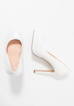 Even&Odd High Heels - White -Chic Mode Shop 5e9c0ed4a28e40438850ed7a2138ae76