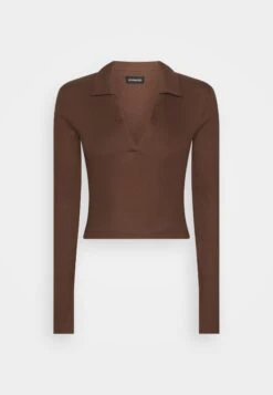 Long Sleeved Top - Brown