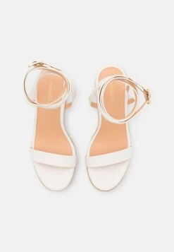 Even&Odd High Heeled Sandals - White -Chic Mode Shop 6d60ea0532004837b305503fd810d3b4