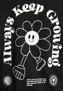 Even&Odd Liz Keep Growing Mascot / 802 - Black - Print T-Shirt - 802 - Black -Chic Mode Shop 71e34c72045347d393b273f10373fd39