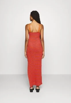 Even&Odd Midi Fake Bodycon Dress - Maxi Dress - Orange/Pink/Black -Chic Mode Shop 766cdb8754aa4bef8c32c5f4d43330c8