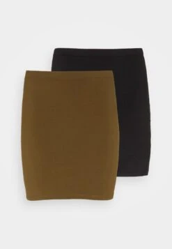 2 Pack- Mini Skirt - Black/Khaki 12 2 Pack- Mini Skirt - Black/Khaki -Chic Mode Shop 7ba1d7cf85ae46ab9503c4ea702090e1