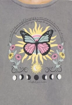 Even&Odd Clare Colorful Mystical Anthracite - Print T-Shirt - Anthracite -Chic Mode Shop 7eab05f88b3046dc822d04df0caa4f0e