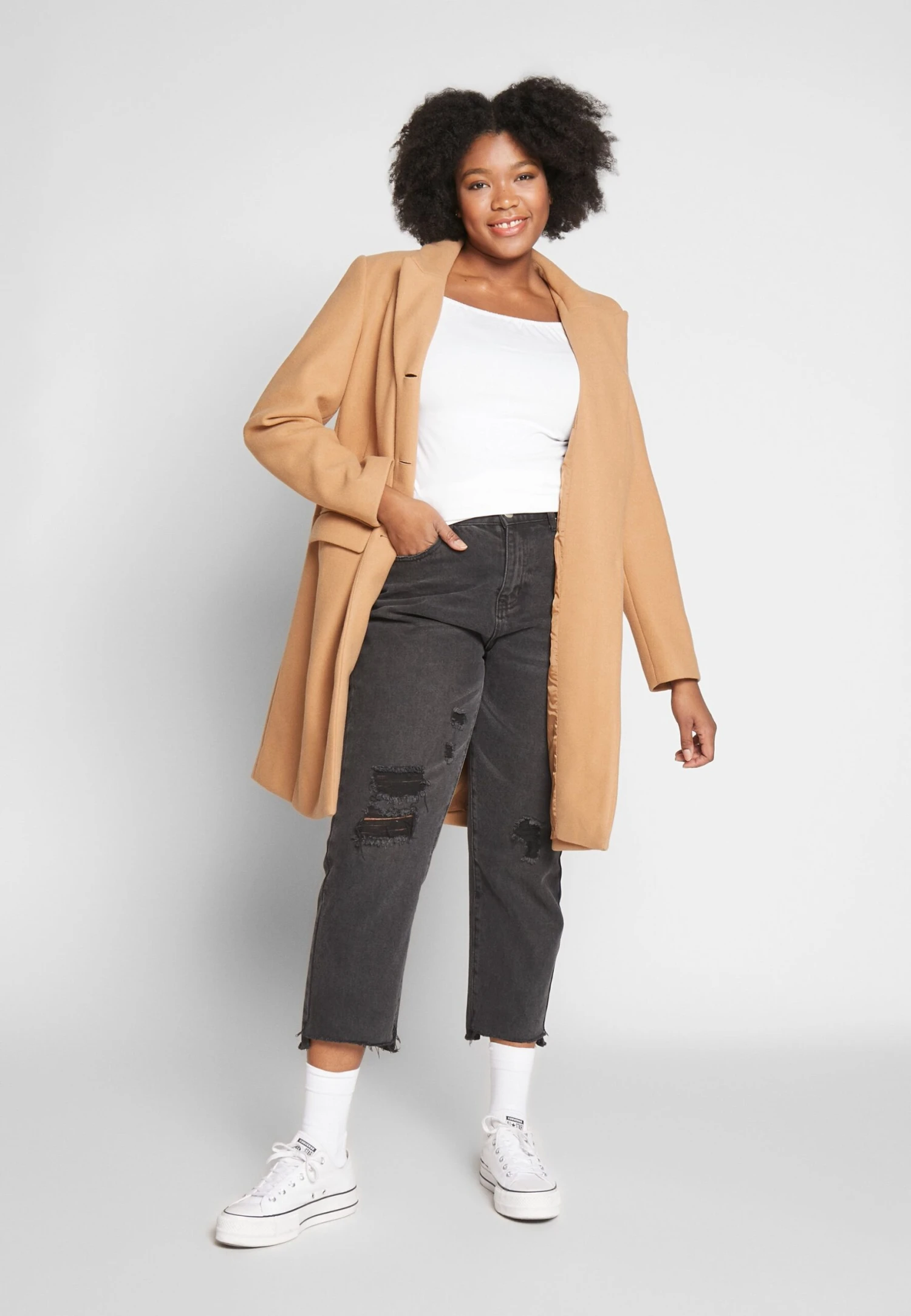 2 Pack - Basic T-Shirt - White/Black 1 2 Pack - Basic T-Shirt - White/Black