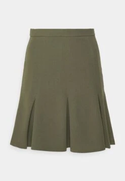 Even&Odd Mini Skirt -Khaki -Chic Mode Shop 800e5d76ca7e4f40a885bdc05ec42b9a