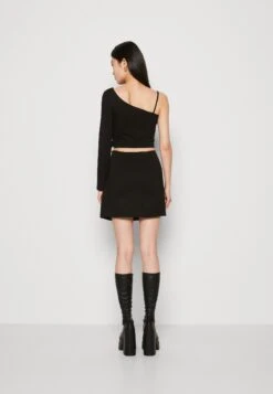 Even&Odd Wrap Skirt - Black -Chic Mode Shop 811d400477744826b4184dab8ce925c0