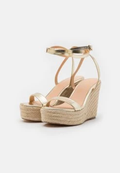 Even&Odd High Heeled Sandals - Gold -Chic Mode Shop 8439fe44db084ab2bb475aa2dd1678bc
