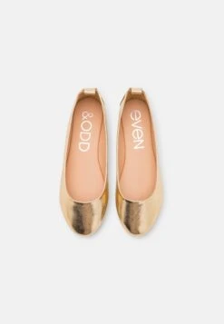 Ballet Pumps - Gold -Chic Mode Shop 8b61b3dab5f74528853c2900ae5480cb