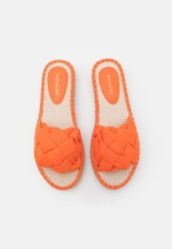 Even&Odd Mules - Orange -Chic Mode Shop 8baccb9287b246a7b134e9842d9ede6a