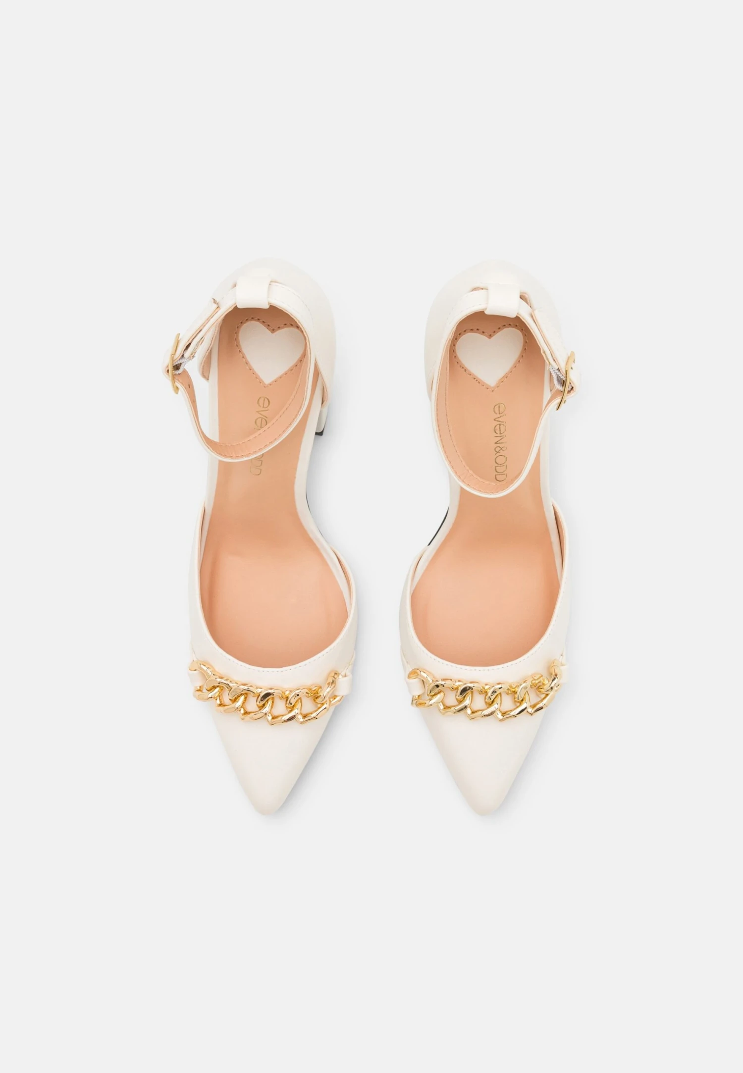 Even&Odd Classic Heels - White 6 Even&Odd Classic Heels - White - Image 6