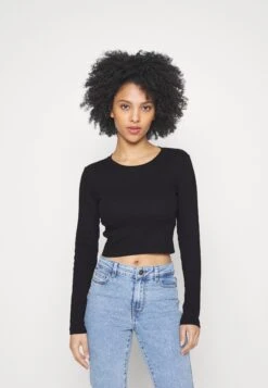 3 Pack - Long Sleeved Top - Black/White/Mottled Grey -Chic Mode Shop a224e715711c46bbaec794144db6f46b