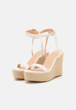 Even&Odd High Heeled Sandals - White -Chic Mode Shop adc94aebbebe404b8afd3b76e05a10a3