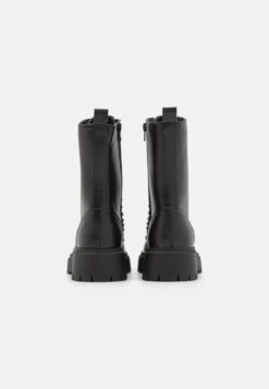 Platform Ankle Boots - Black -Chic Mode Shop b54437b1b80d475e8f3cc7f462bc62f0