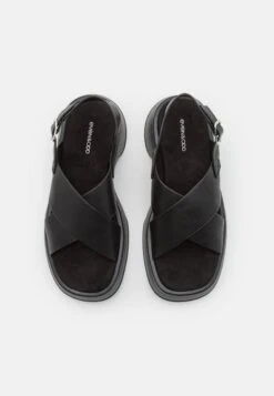 Even&Odd Platform Sandals - Black -Chic Mode Shop b5ed9539916645d198291667c79c5ef3