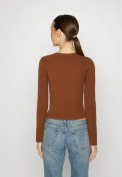Even&Odd Flared Sleeve - Jumper - Brown -Chic Mode Shop b742d5b530dc4ae0a3be54afedfe17f1