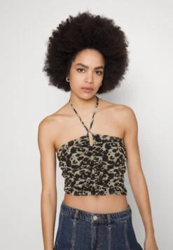 Even&Odd Top - Black/Multi-Coloured -Chic Mode Shop b93cb51d3b344e6aaadac3994dddc2c0
