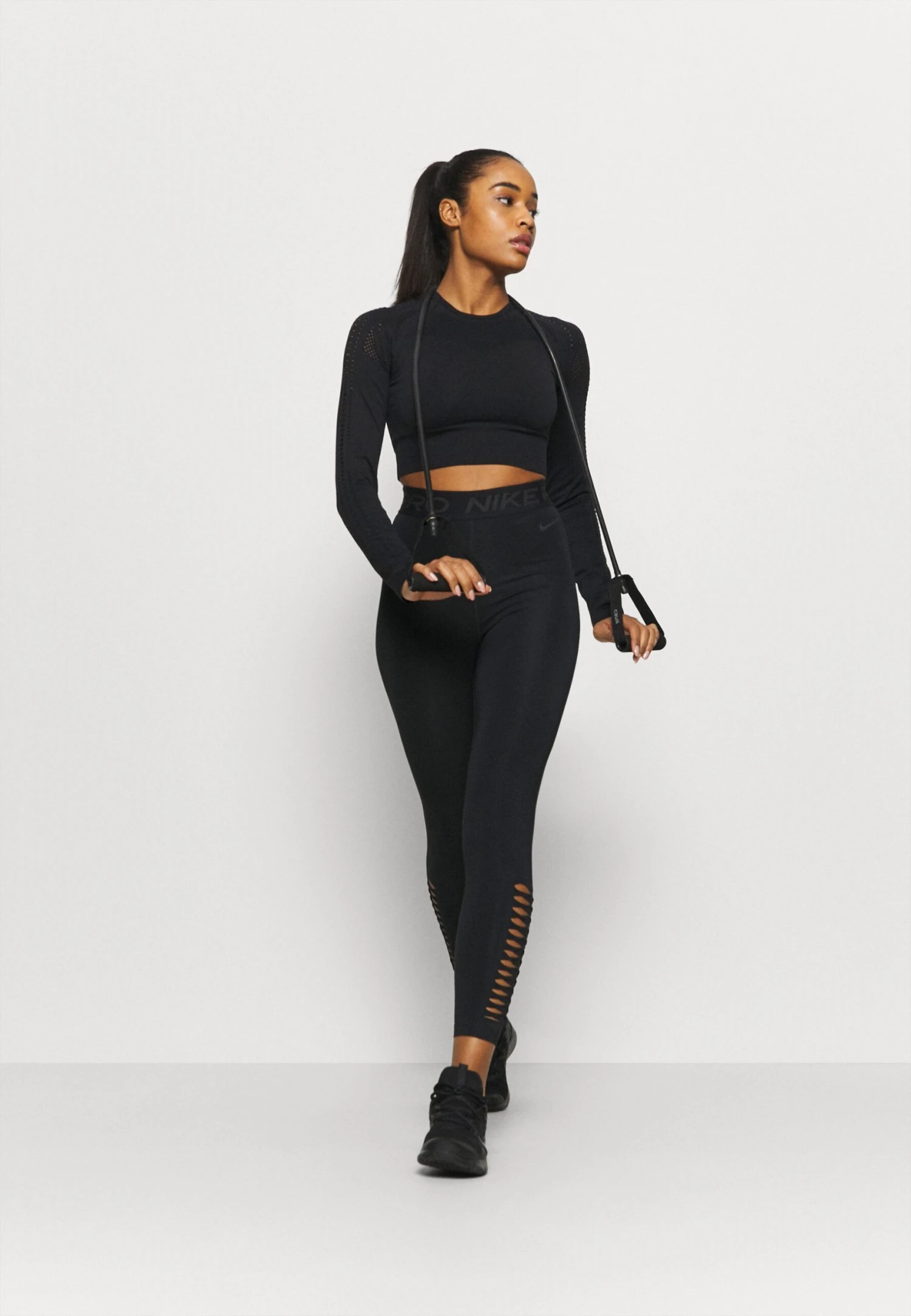 Long Sleeved Top - Black 2 Long Sleeved Top - Black - Image 2