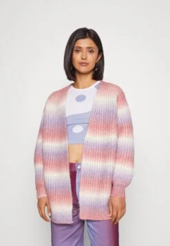 Even&Odd Cardigan - Lilac/Pink/White