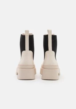Even&Odd Platform Ankle Boots - Offwhite -Chic Mode Shop bdb45aced58543f4b4089f7e126cf21b
