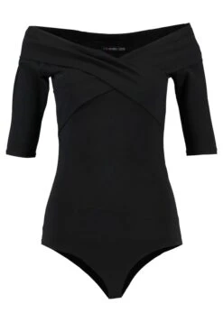 Even&Odd Bodysuit - Long Sleeved Top - Black -Chic Mode Shop c0ef2c0849f94bc1876e00f243d873f9