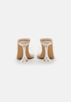 Even&Odd Heeled Mules - Transparent 9 Even&Odd Heeled Mules - Transparent -Chic Mode Shop c33c6702af8149f29be9a830cc2fdcac