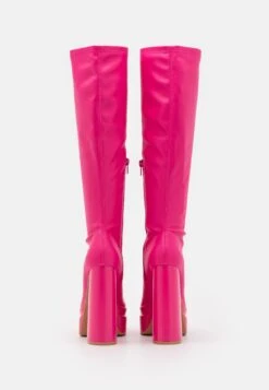 Even&Odd Platform Boots - Pink -Chic Mode Shop c36fcd73260547f8a11500483cfb6d05