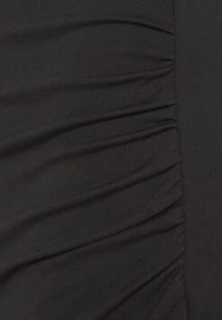 Even&Odd Asymetric Overlap Wrap Mini High Waisted Skirt - Pencil Skirt - Black -Chic Mode Shop c3b00d1f7c3a4fba9fec299d9899a164